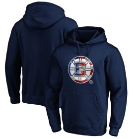 Fanatics Pánská mikina Boston Bruins NHL Banner Wave Logo Pullover Hoodie - Navy Velikost: M