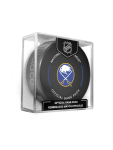 Inglasco / Sherwood Puk Buffalo Sabres Official Game Puck 2022-2023