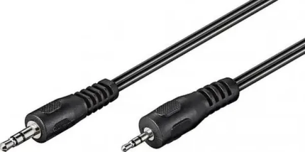 MicroConnect Audio kabel stereo mini jack 3.5mm (M) - 2.5mm mini jack (M) 2m černá (AUD3525LL2)