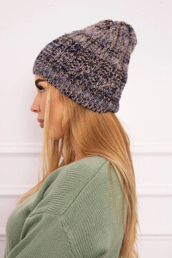 Fleecová čepice Melisa K241 navy blue+blue UNI