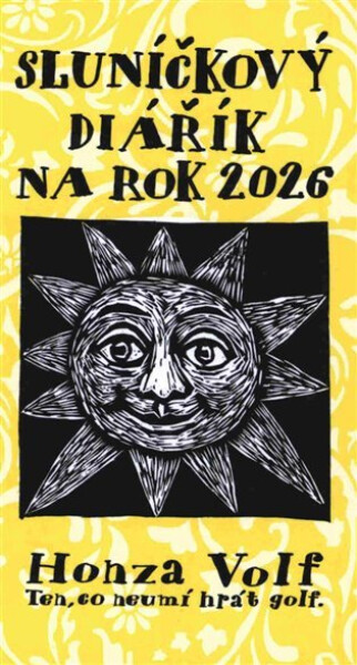 Sluníčkový diářík na rok 2026 - Honza Volf
