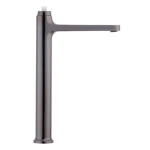Vysoká umyvadlová baterie SAT Dark bez výpusti PVD Gun Metal SATBSDA285K SATBSDA285K