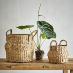 Bloomingville Obal na květiny Bjorn Basket Nature Menší, přírodní barva