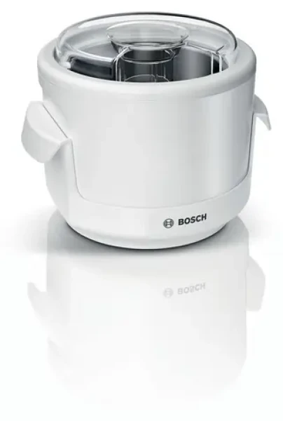 Bosch MUZS2EB bílá / Nástavec na zmrzlinu / 0,55 l / pro kuchyňské roboty (MUZS2EB)