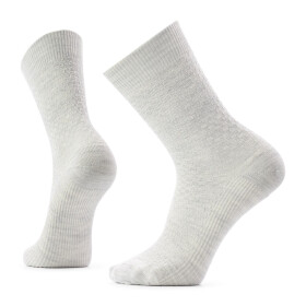 SMARTWOOL Everyday Basketweave Crew Socks, Ash (vzorek) velikost: L