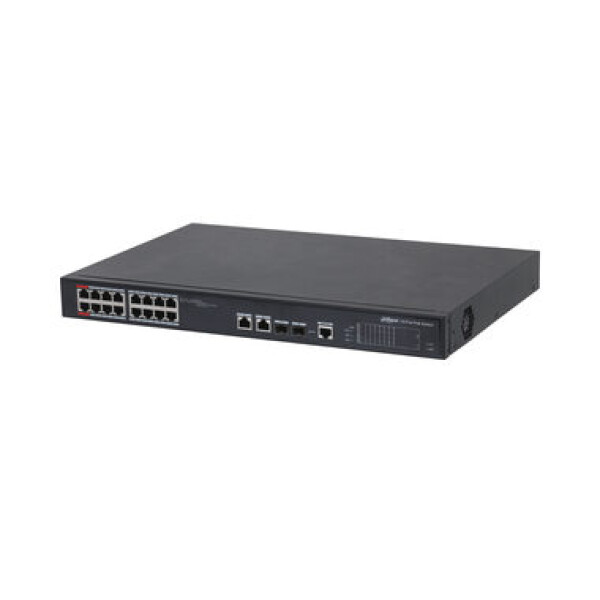 Dahua PFS4218-16ET-240-V3 / Switch / 1000Mbps / 16x RJ-45 / 2x SFP / PoE (PFS4218-16ET-240-V3)