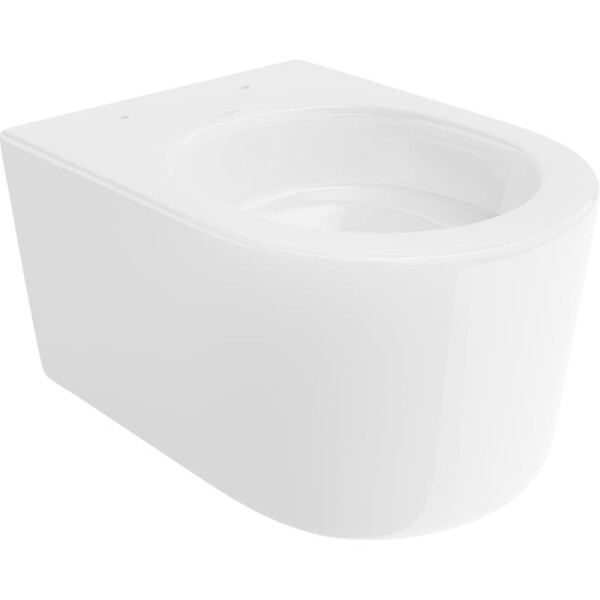 MEXEN - Sofia Závěsná WC mísa Rimless Tornado, bílá lesk 3354XX00T