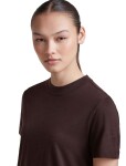 Dámské merino triko krátký rukáv ICEBREAKER Wmns Merino 150 Tech Lite III SS Crop Tee, Bittersweet velikost: S