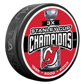 Mustang Puk New Jersey Devils NHL 3 TIME CHAMPS