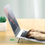 USAMS ZJ054 černá / Držák notebooku a tabletu / 2 ks / skládací / nanolepicí (ZJ054PBZJ01)