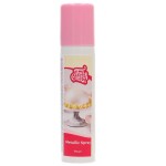 FunCakes Metalický sprej Perleťově bílý 100ml