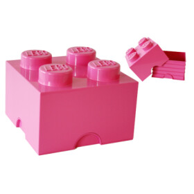 LEGO úložný box růžová