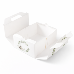 Výslužková krabice s rukojetí Oliva 26x18x9,5cm