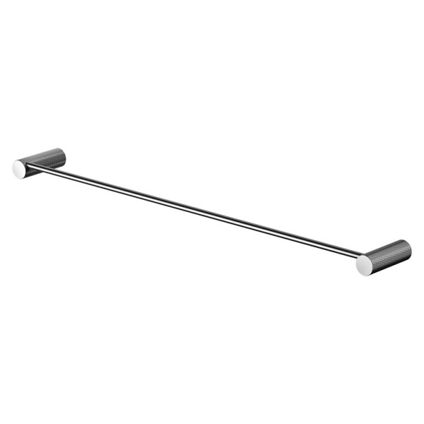 CERSANIT - Jednoduchý držák ručníků ZEN, gun metal black S951-892