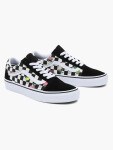 Vans Old Skool FRUIT CHECKERBOARD BLACK/WHITE dámské letní boty - 38,5EUR