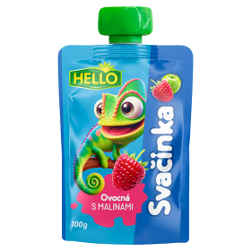 Hello Ovocná svačinka s malinami 100g