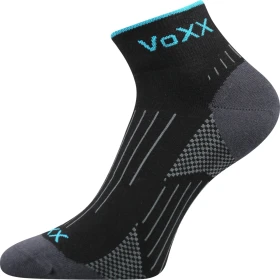 VOXX Ponožky sportovní slabé AZUL černé (3 páry) 39-42 117387