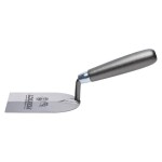 Zednická lžíce štukatérská, 80 mm kalená ocel STALCO PERFECT S-73058