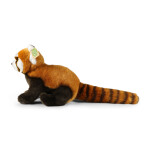 Plyšová panda červená 28 cm, ECO-FRIENDLY