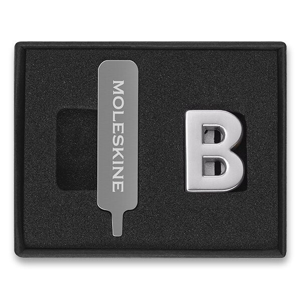 Ozdoba na zápisník Moleskine, písmena abecedy - písmeno B