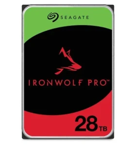 Seagate IronWolf Pro 28TB / HDD / 3.5" SATA III / 7200 RPM / 512MB cache (ST28000NT000)