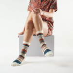 SMARTWOOL Everyday Joviansphere Crew Socks, Natural/Fossil (vzorek) velikost: M
