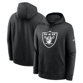 Pánská mikina Las Vegas Raiders NFL Nike Club Logo Hoodie Velikost: XL