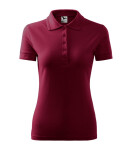 Pique Polo polokošile dámská garnet M
