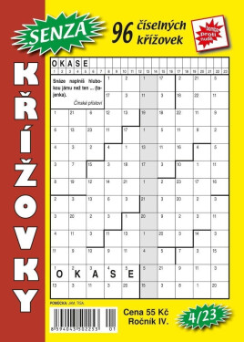 Senza číselné křížovky 4/2023