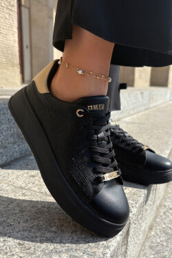 Dámské Sneakersy Z Eko Kůže Big Star RR274257 Černé 39