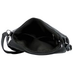 Trendy dámská koženková crossbody kabelka Samira, tmavě modrá