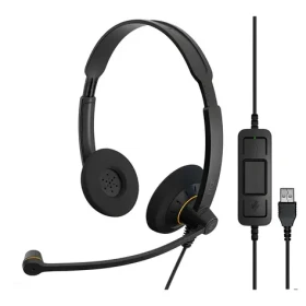 Sennheiser SC 60 USB ML černá / USB headset / mikrofon / USB / ovladač na kabelu (1000551)