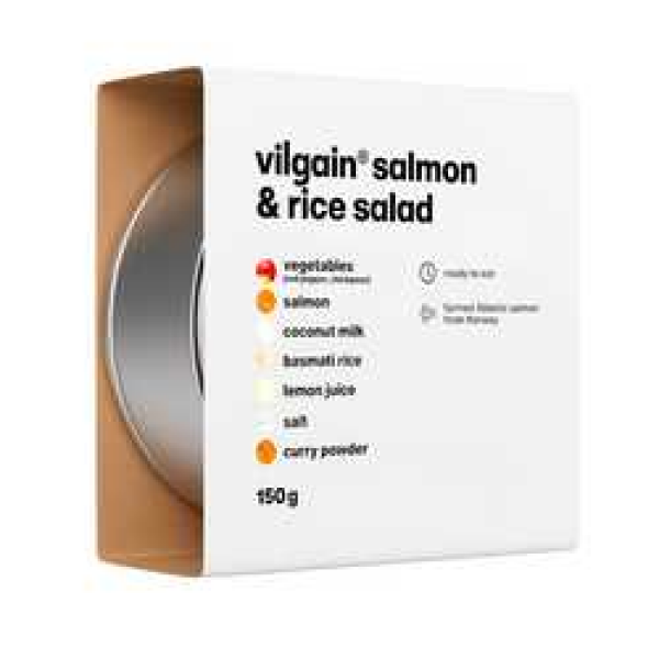 Vilgain Lososový salát s rýží 150 g