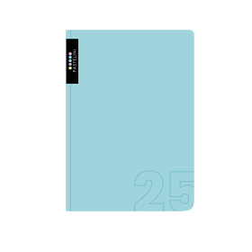 Týdenní diář 2025 Karton P+P A5 - PASTELINI modrá
