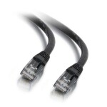 C2G LSZH UTP 1m černá / kabel RJ-45 / Cat6 (82454)