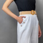 HOSH Kalhoty Julieta Velikost: UNI, Barva: Tmavě modrá