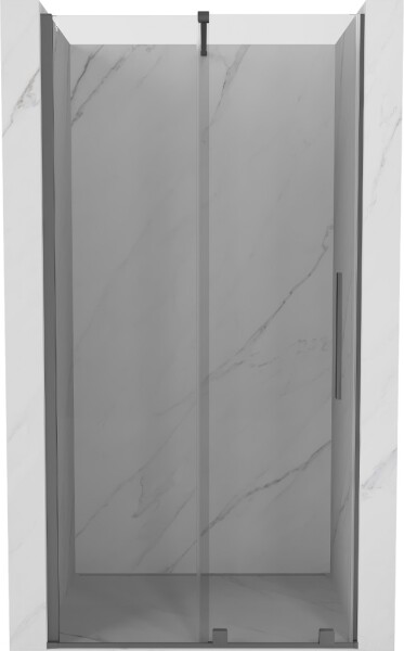 MEXEN/S - Velar posuvné sprchové dveře 100, transparent, grafit metal 871-100-000-01-95