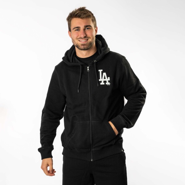 47 Brand Pánská Mikina Los Angeles Dodgers Imprint 47 HELIX FULL ZIP Hood Velikost: