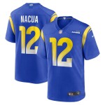 Nike Pánský dres Los Angeles Rams NFL Puka Nacua #12 Game Velikost: 2XL