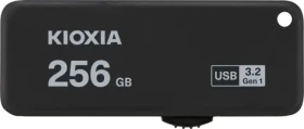 KIOXIA TransMemory U365 256GB černá / Flash Disk / USB 3.2 / R: 150MBs (LU365K256G)
