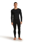 Pánské merino spodky ICEBREAKER Mens 260 Zoneknit Seamless Tights, Black velikost: L