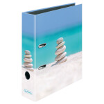 Pořadač A4/8cm pákový Herlitz maX.file lamino - Kameny