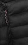 Černá dámská prošívaná vesta se stojáčkem J style (16M9158-392) odstíny černé XL (42)