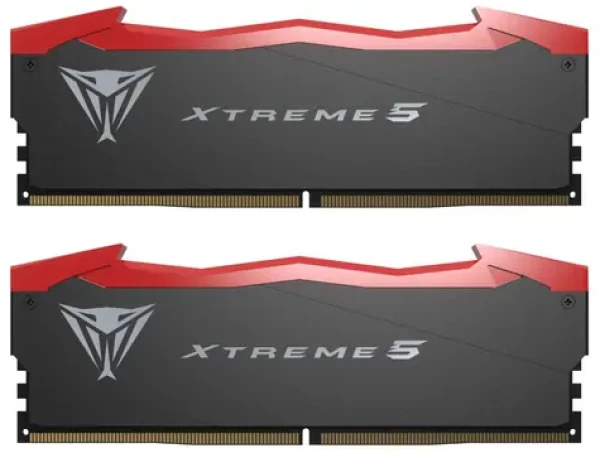 Patriot Viper Xtreme 5 48GB (2x24GB) 7600MHz černá / DIMM / DDR5 / CL36 / On-Die ECC / Unbuffered / 1.45V (PVX548G76C36K)
