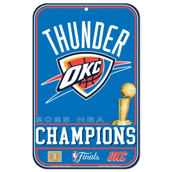 Cedule Oklahoma City Thunder NBA 2025 Champions