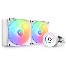 NZXT Kraken Elite RGB 280 bílá / 2x 140mm / Fluid Dynamic Bearing / 34.48 dB @ 1500 RPM / 90.79 CFM / AMD + Intel (RL-KR28E-W1)