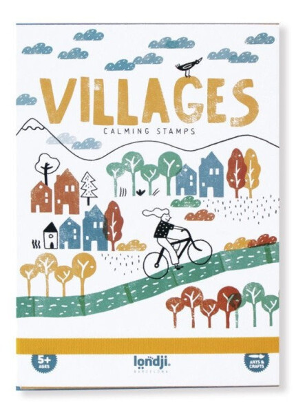 LONDJI Razítkovací set - Calm Stamps - Villages
