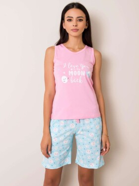 Růžové modré pyžamo od Beatrix