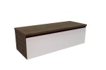 Koupelnová skříňka s krycí deskou Naturel Monza 119x30x45 cm ořech mat MONZA120WN MONZA120WN