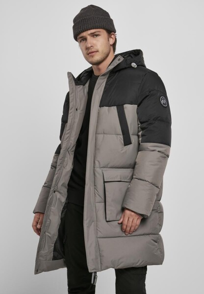 Puffer Parka asfalt/černá